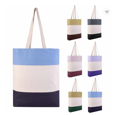 İyi bir fiyat. ODM Güçlü Tuval Plain Grocery Tuval Tote Bags pamuk omuz çantası 12oz çevrimiçi