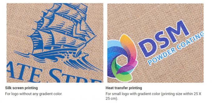 Doğal El Yapımı Jute Çantaları Tote Eko Dostu Hessian Alışveriş Çantaları 4